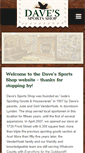 Mobile Screenshot of davessports.com